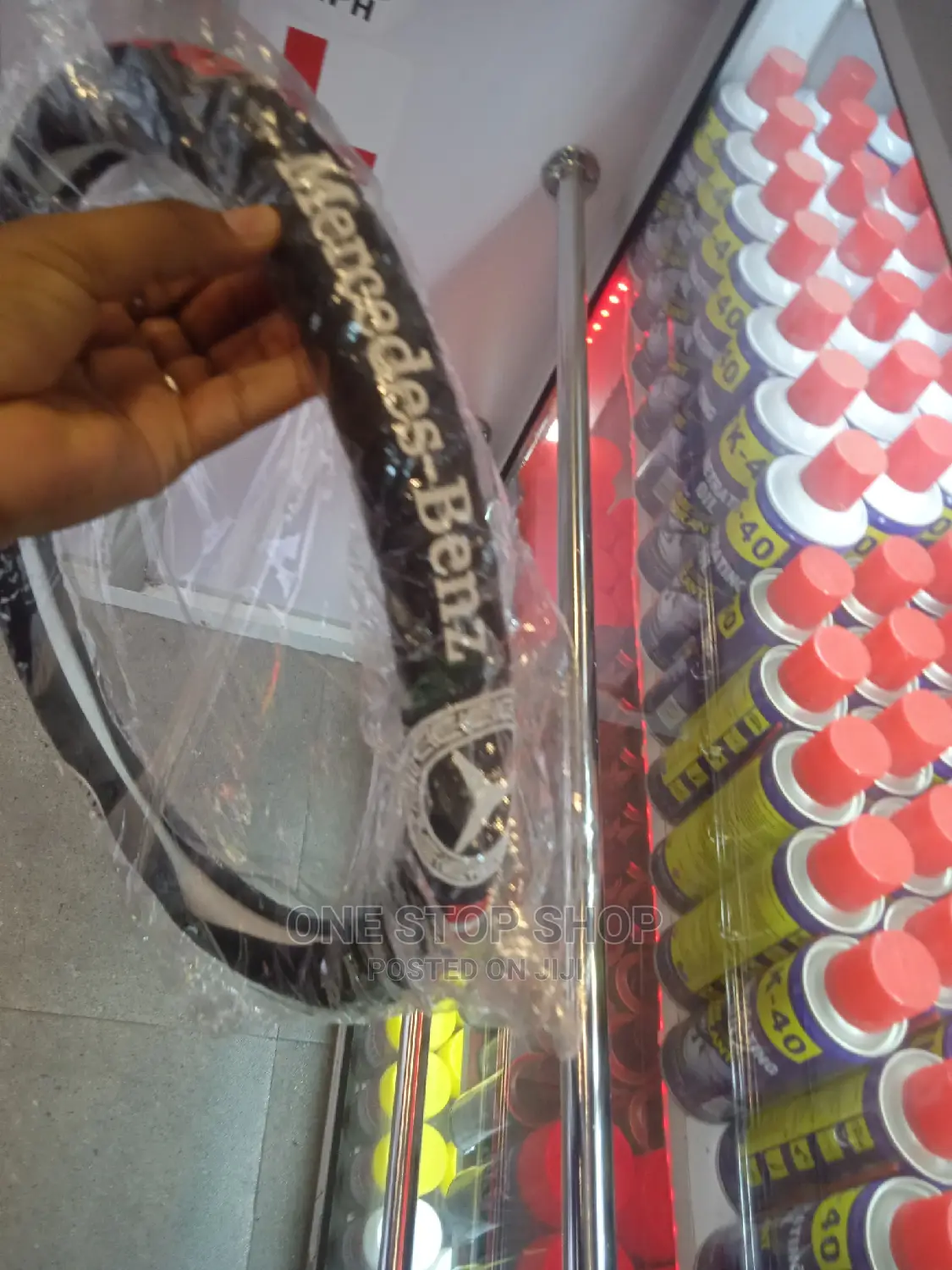 Mercedes Benz Branded Steering Cover