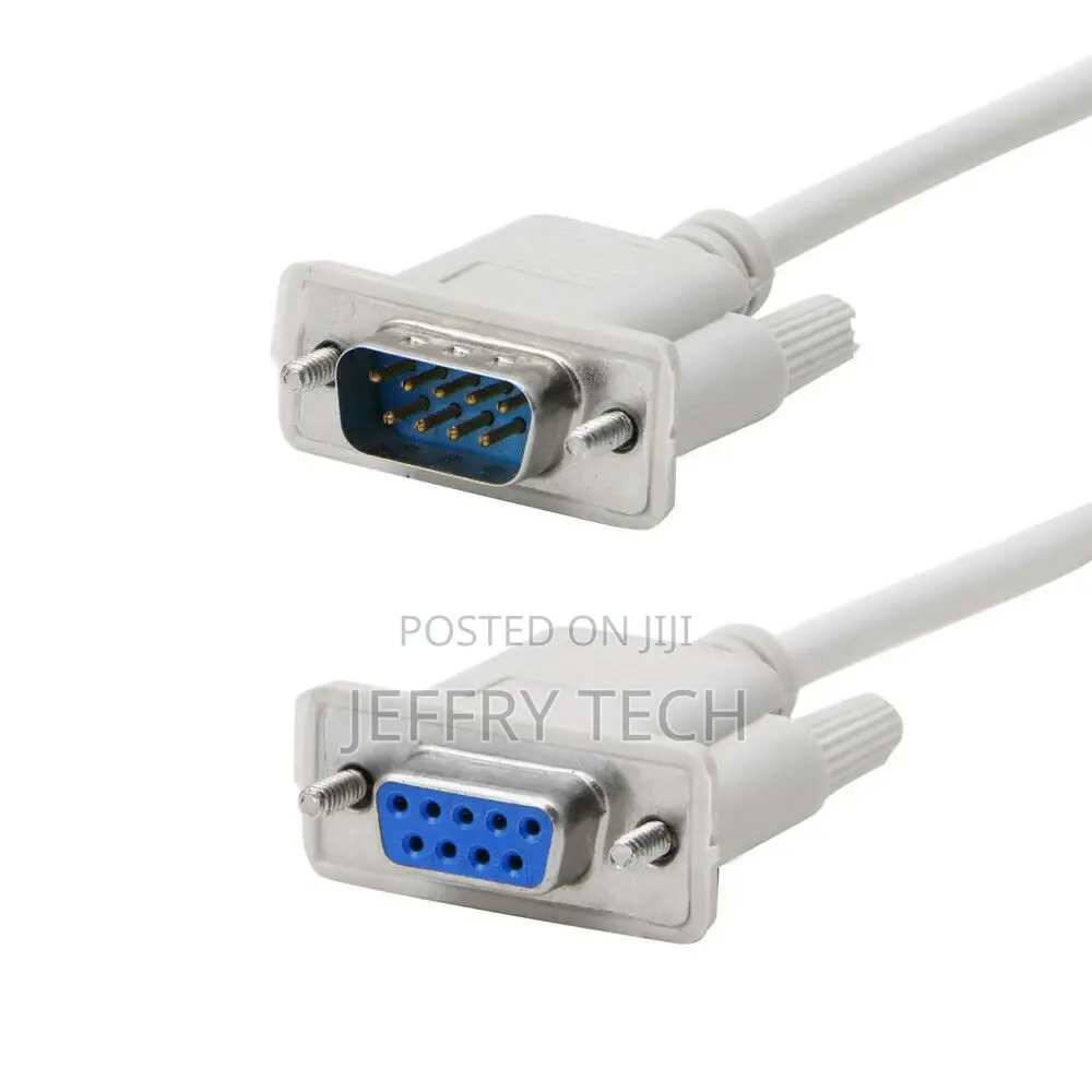 Serial Cable Male to Female Extersion DB9 9 Pin RS232 MF COM