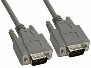 15ft. DB9 Serial RS-232 Male to Male Straight-Thru Cable (15