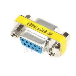 9 Pin RS-232 DB9 Female to Female Serial Cable Gender Change