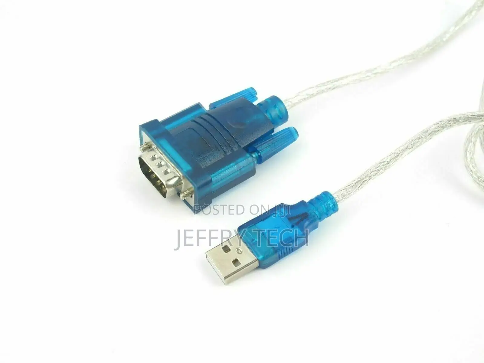 DB9 9 Pin Male to USB RS232 Serial Converter Adapter Cable F