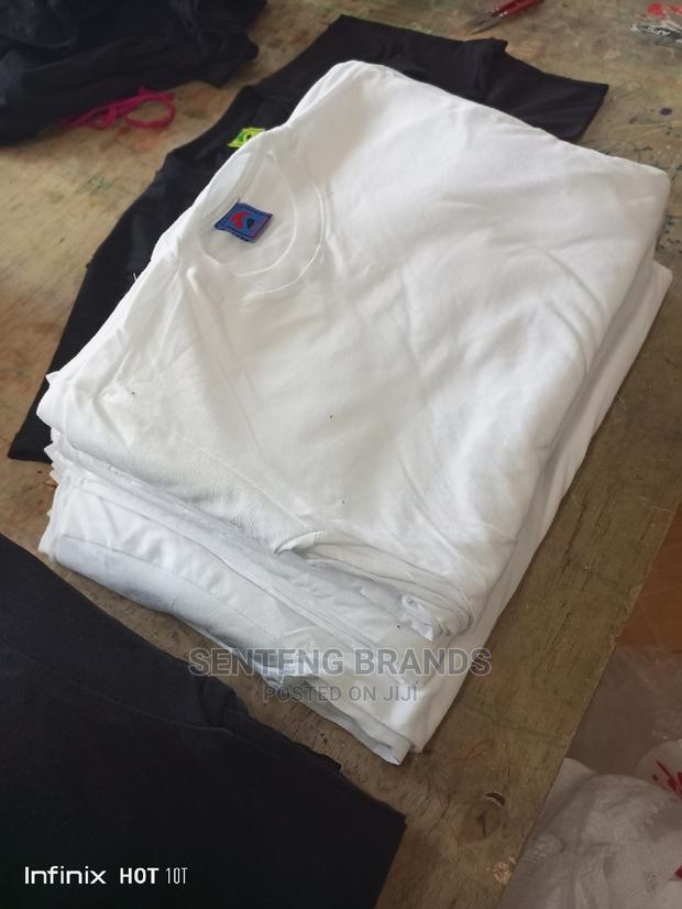 White Plain T-Shirts Large Quantities