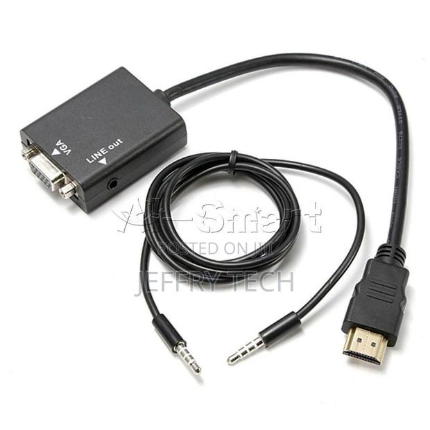 HDMI Male to VGA Female Video Converter Adapter Cable for PC
