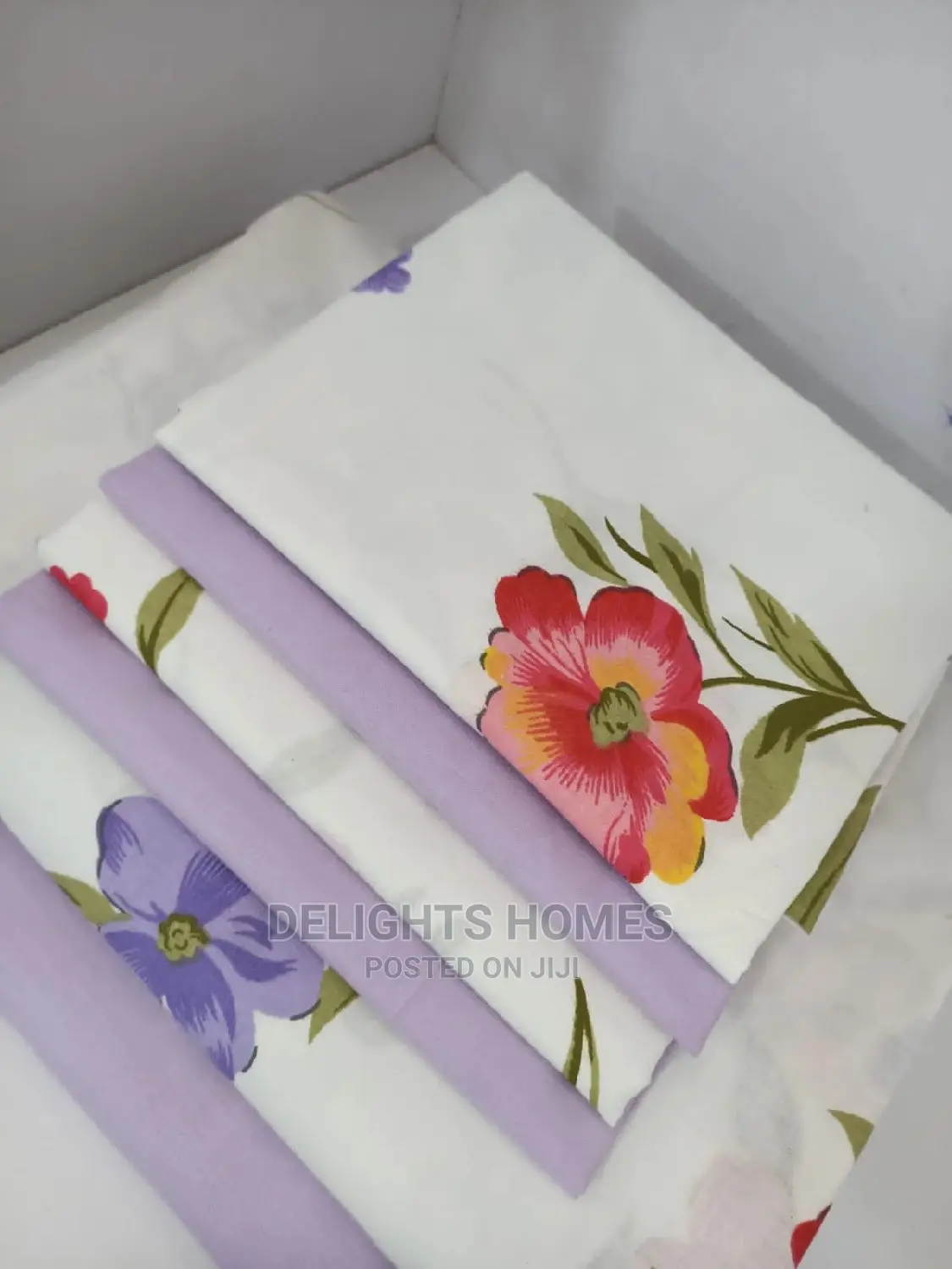 Fitted Mix and Match Cotton Bedsheets Size 7*8