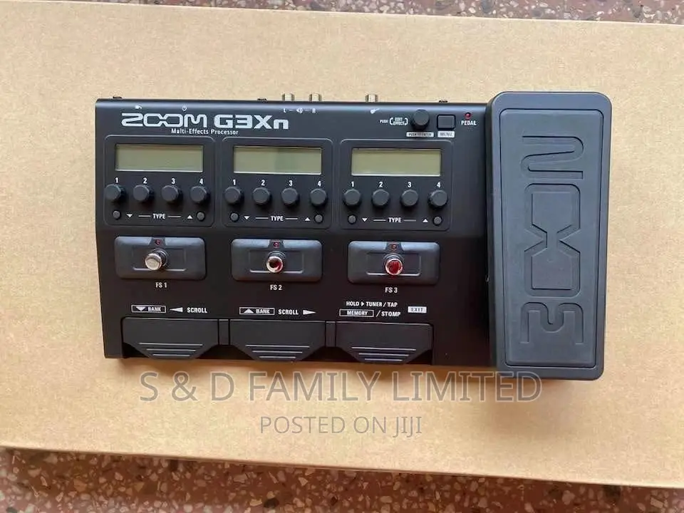 Zoom G3xn Multi-effects Processor With Expression Pedal