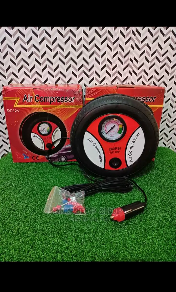 Wheel Shaped Tyre Air Compressor in Nairobi Central Vehicle Parts