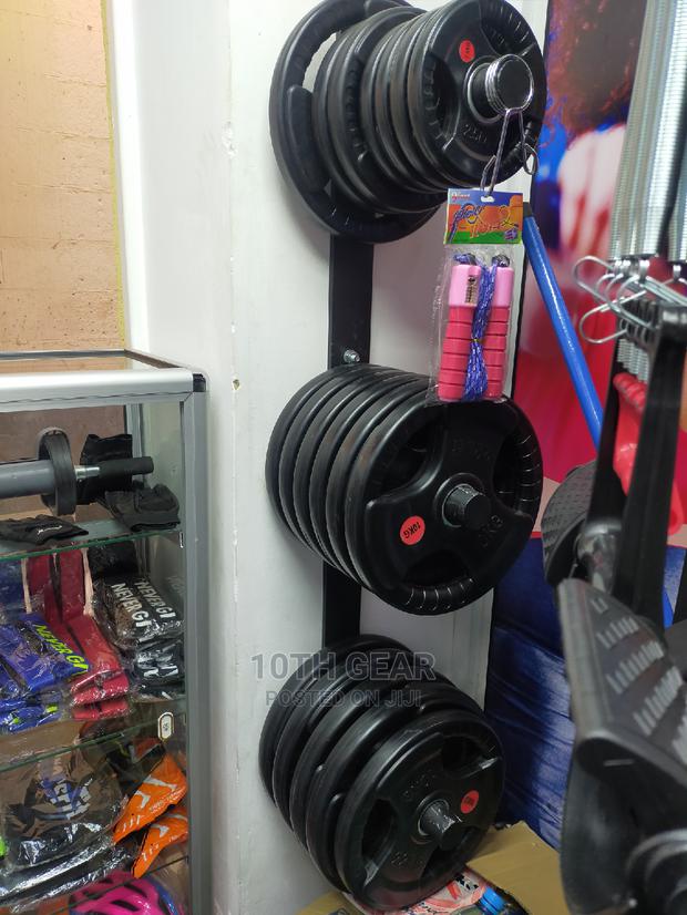 Gym Plates Olympic Barbell Plates Rubber Coated