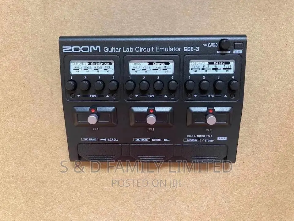 Zoom GCE-3 Guitar Lab Circuit Emulator USB Audio Interface
