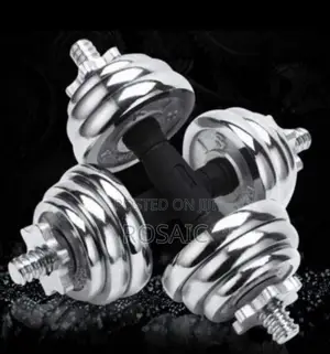 20 Kgs Chrome Dumbbells Adjustable