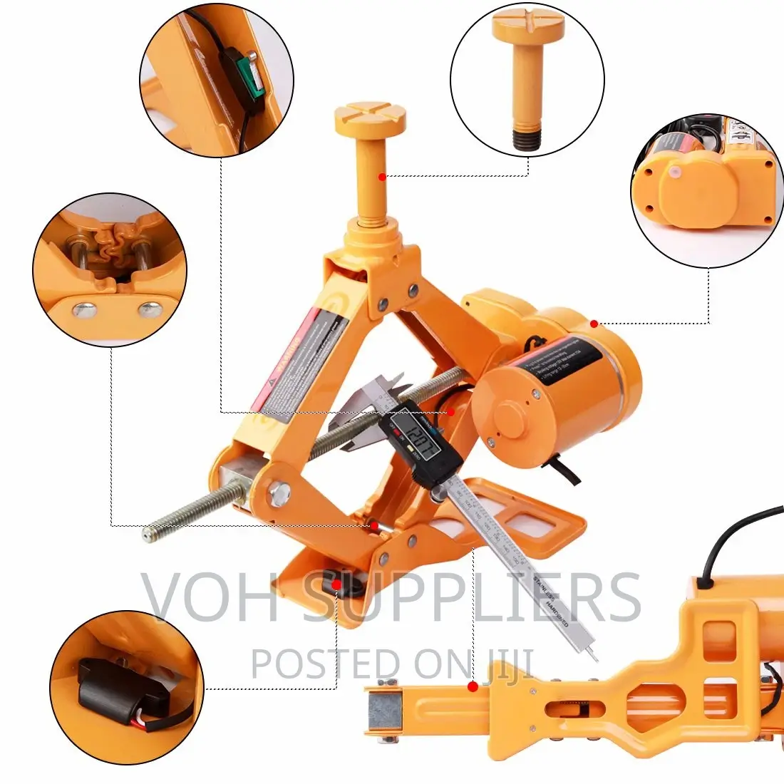 Automatic Electric Jack Package With Impact Wrench