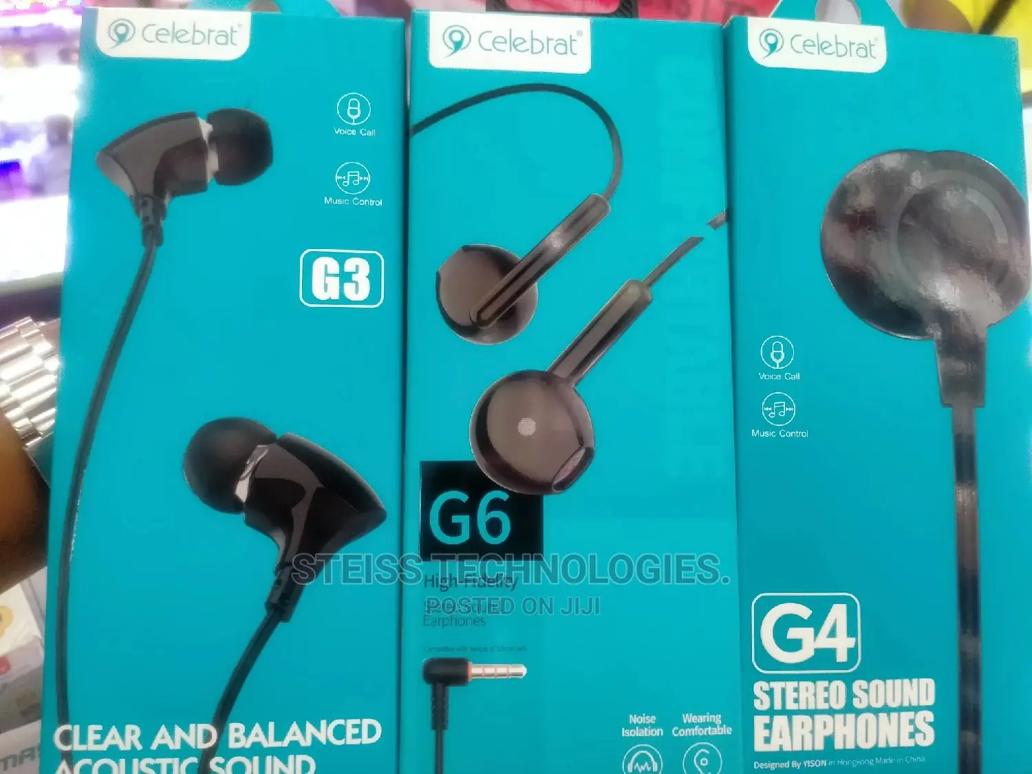 Celebrat Earphones