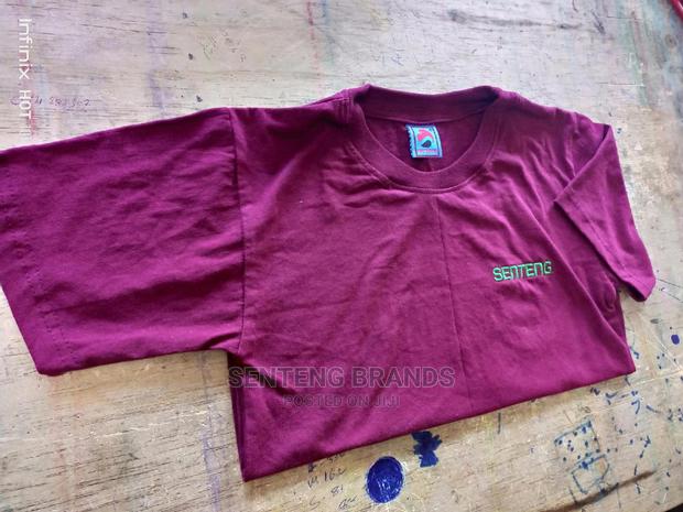Plain Maroon Senteng Brand T-Shirts