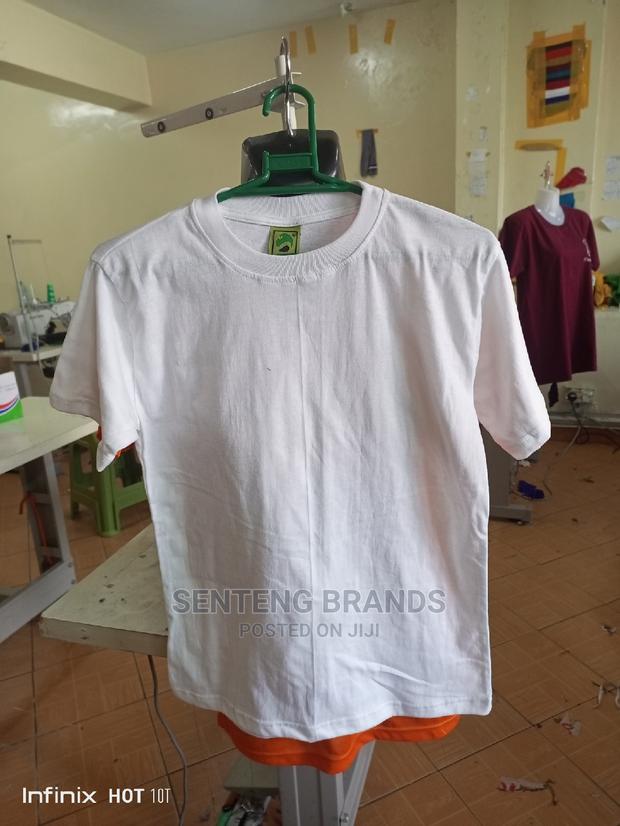 White Plain Tshirts Cotton - thumbnail 6