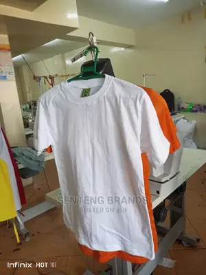 White Plain Tshirts Cotton