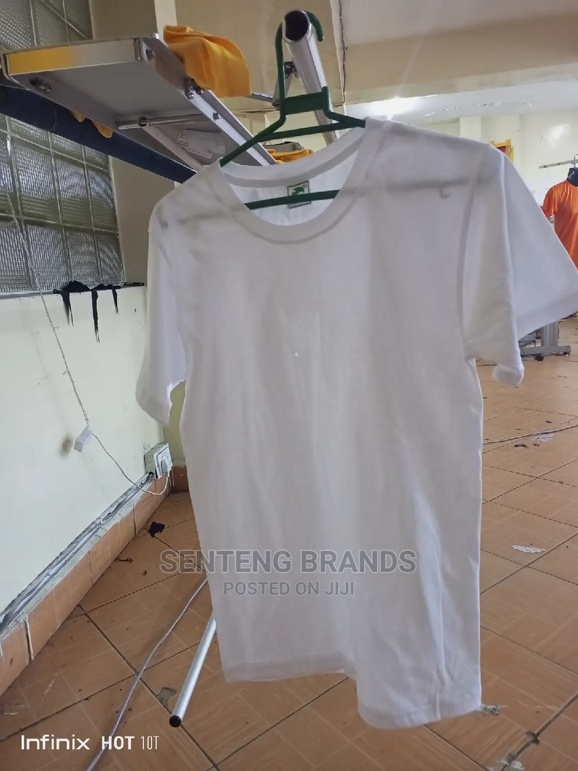 100% Cotton White Campaign T-Shirts