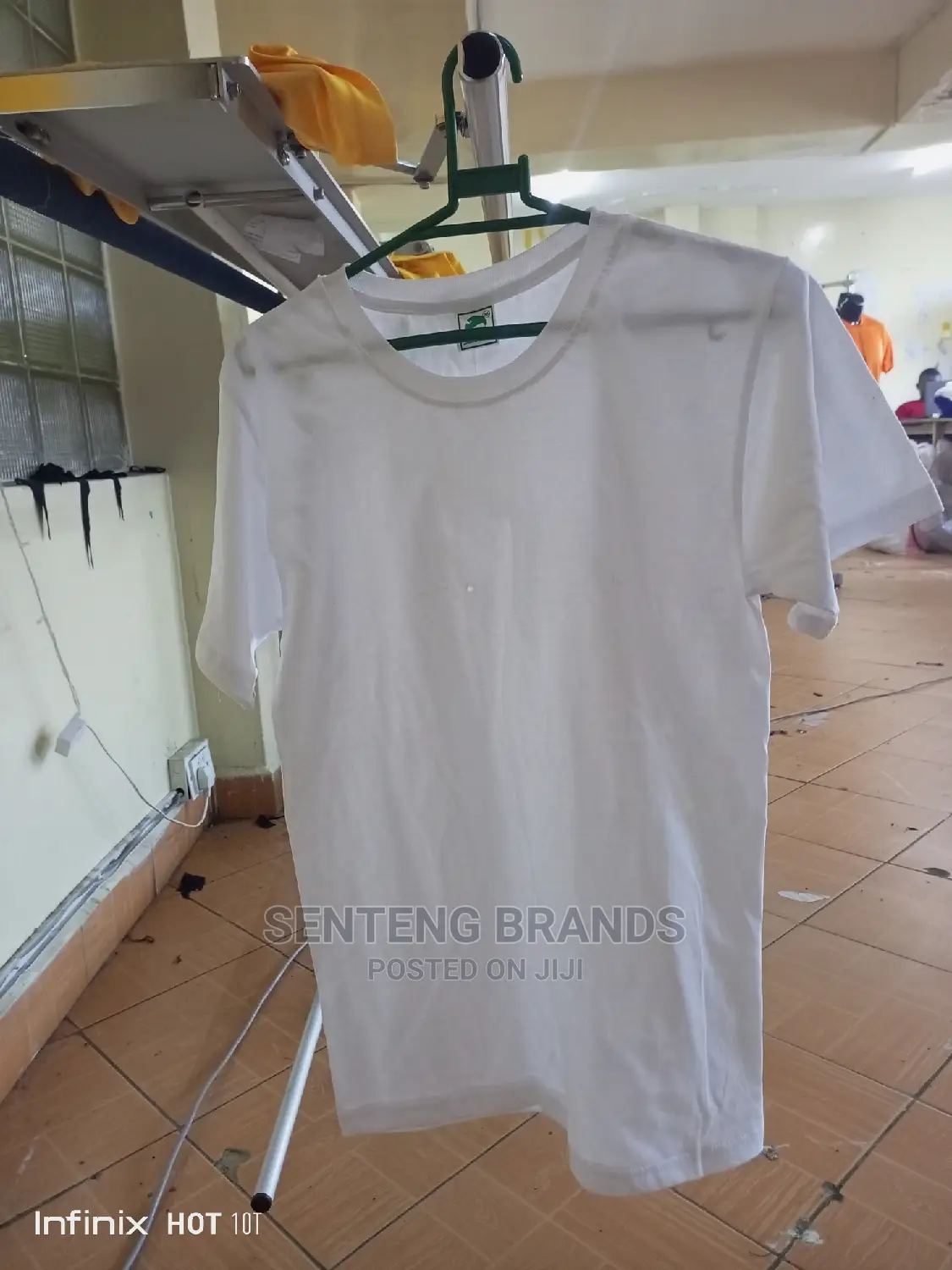 100% Cotton White Campaign T-Shirts
