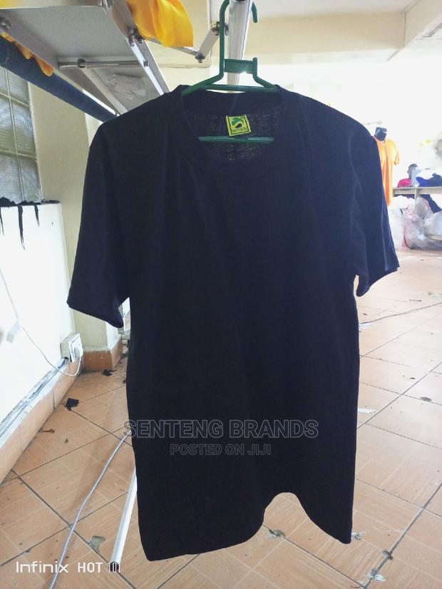 Black Plain T-Shirts