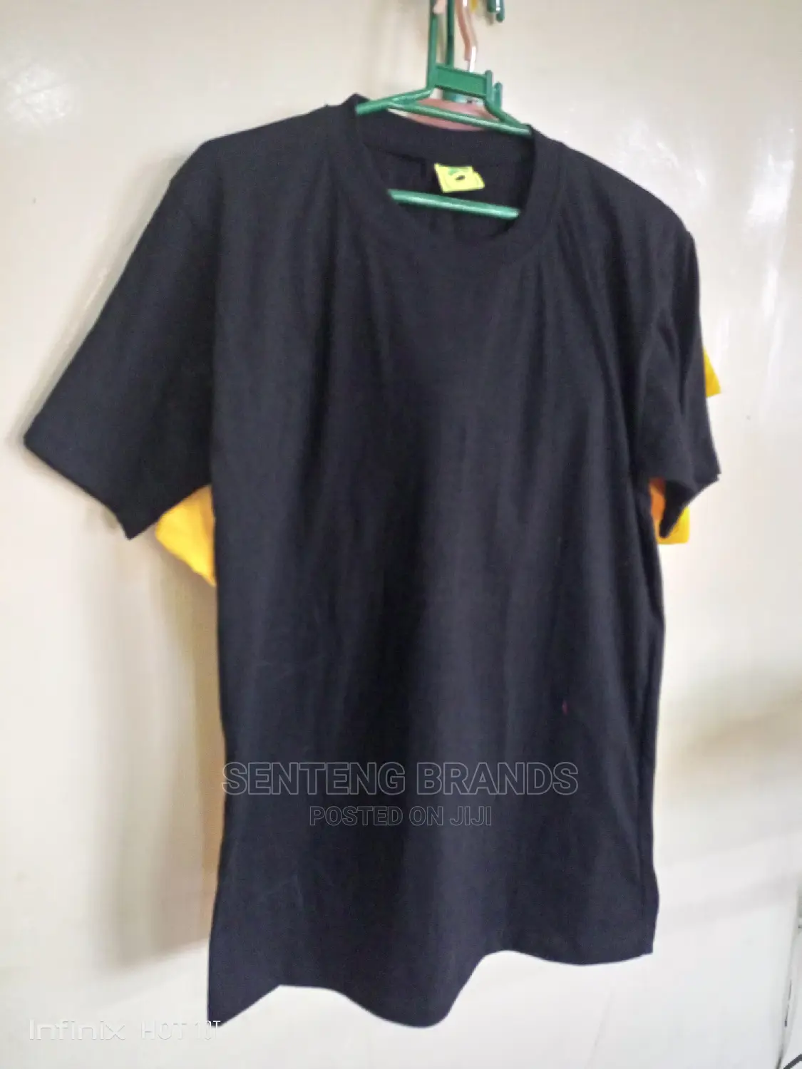 Black Plain T-Shirts