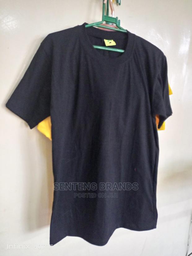 Black Plain T-Shirts - thumbnail 3