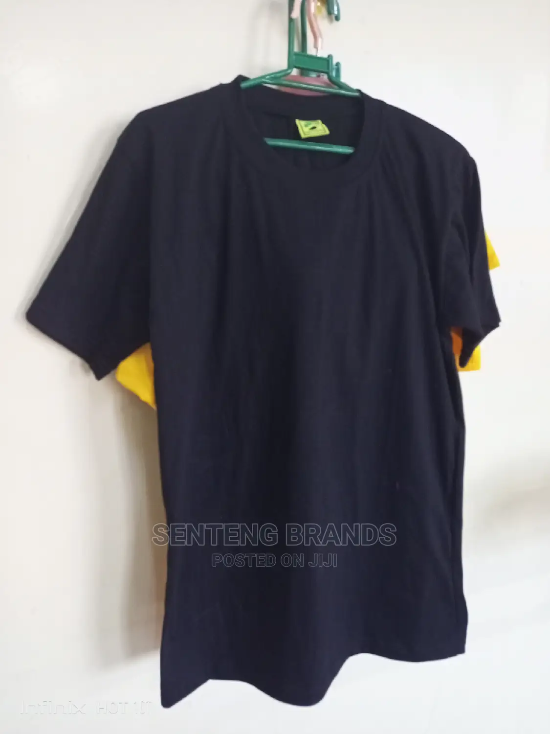 Black Plain T-Shirts