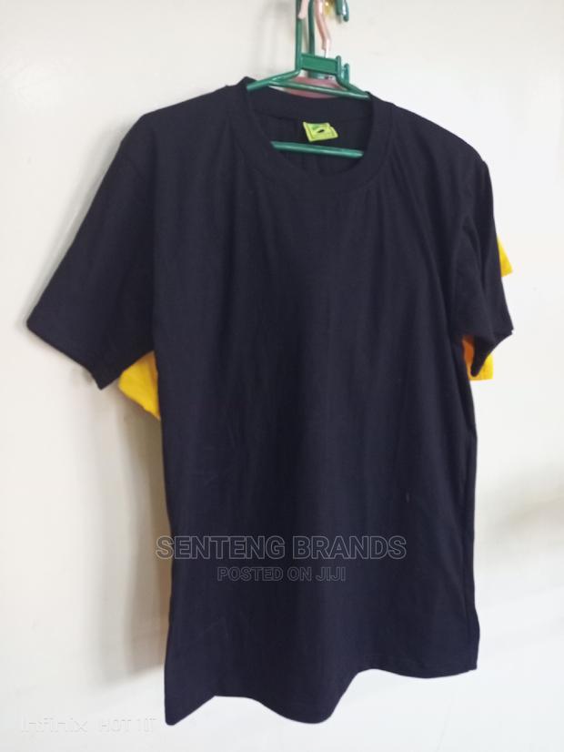 Black Plain T-Shirts - thumbnail 5