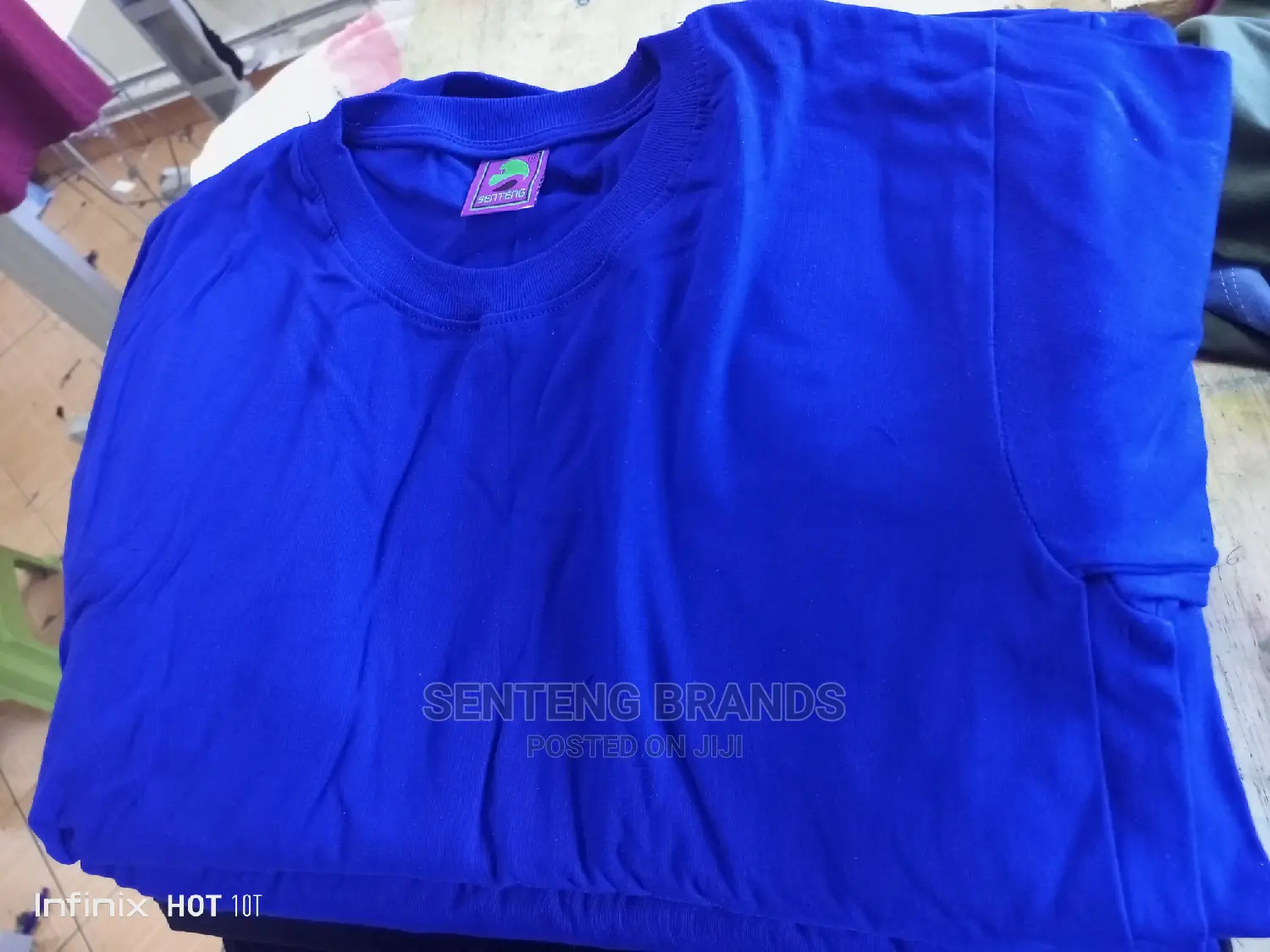 Royal Blue Plain and Customised Printing T-Shirts
