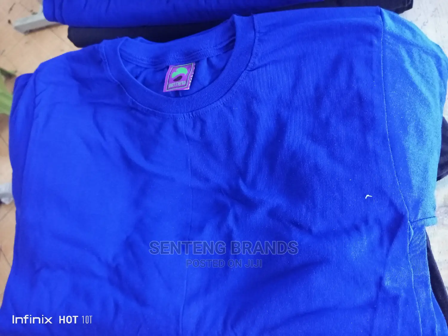 Royal Blue Plain and Customised Printing T-Shirts