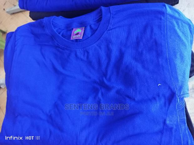 Royal Blue Plain and Customised Printing T-Shirts