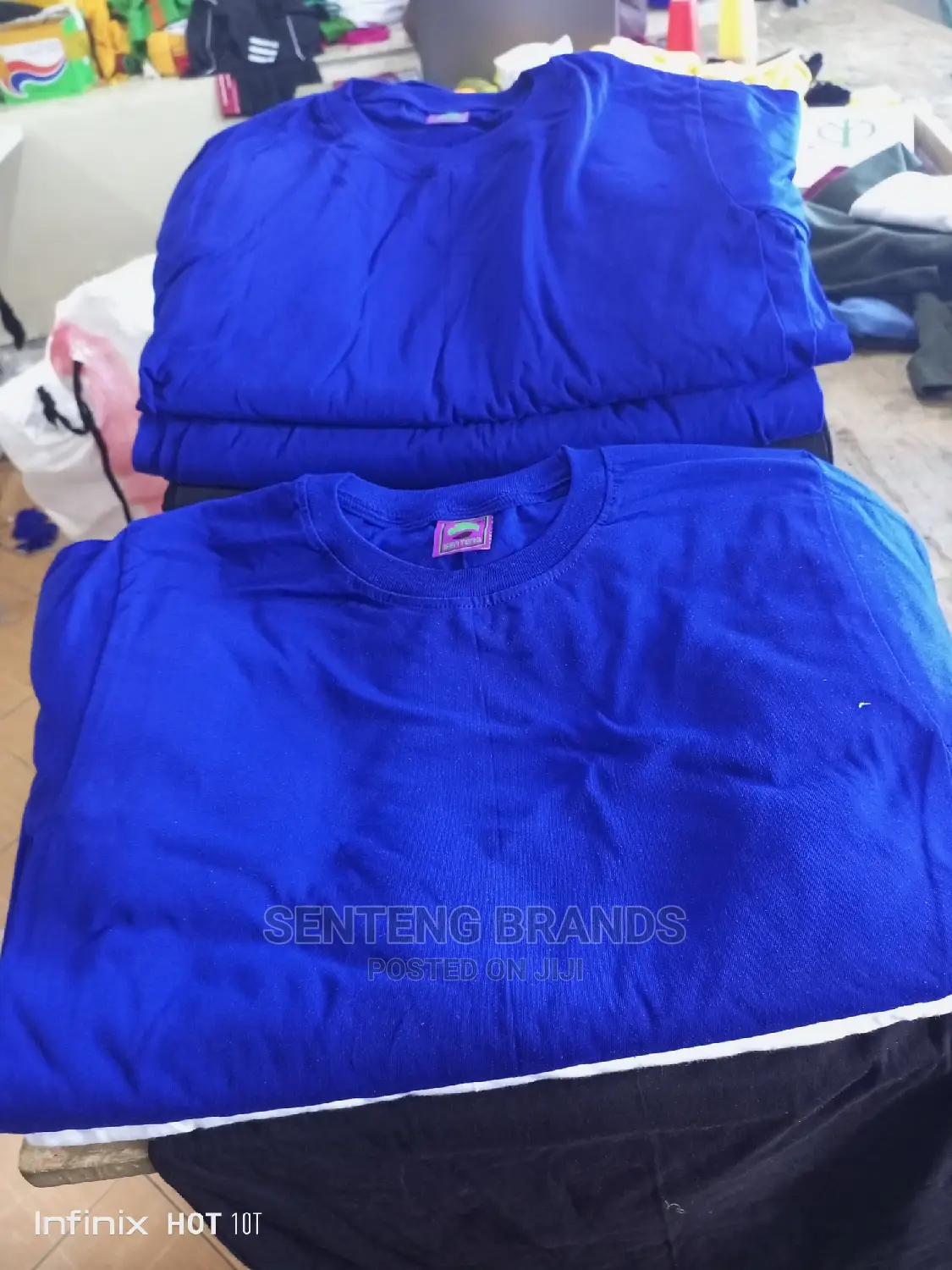 Royal Blue Plain and Customised Printing T-Shirts