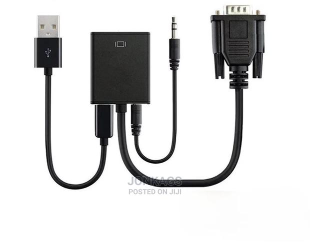 VGA to HDMI 1080p HD + Audio