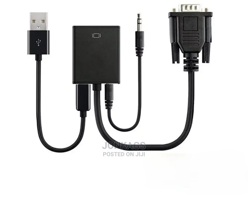 VGA to HDMI 1080p HD + Audio