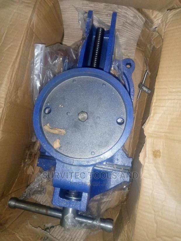 6" Heavy Duty Cast Iron Bench Vise - thumbnail 7