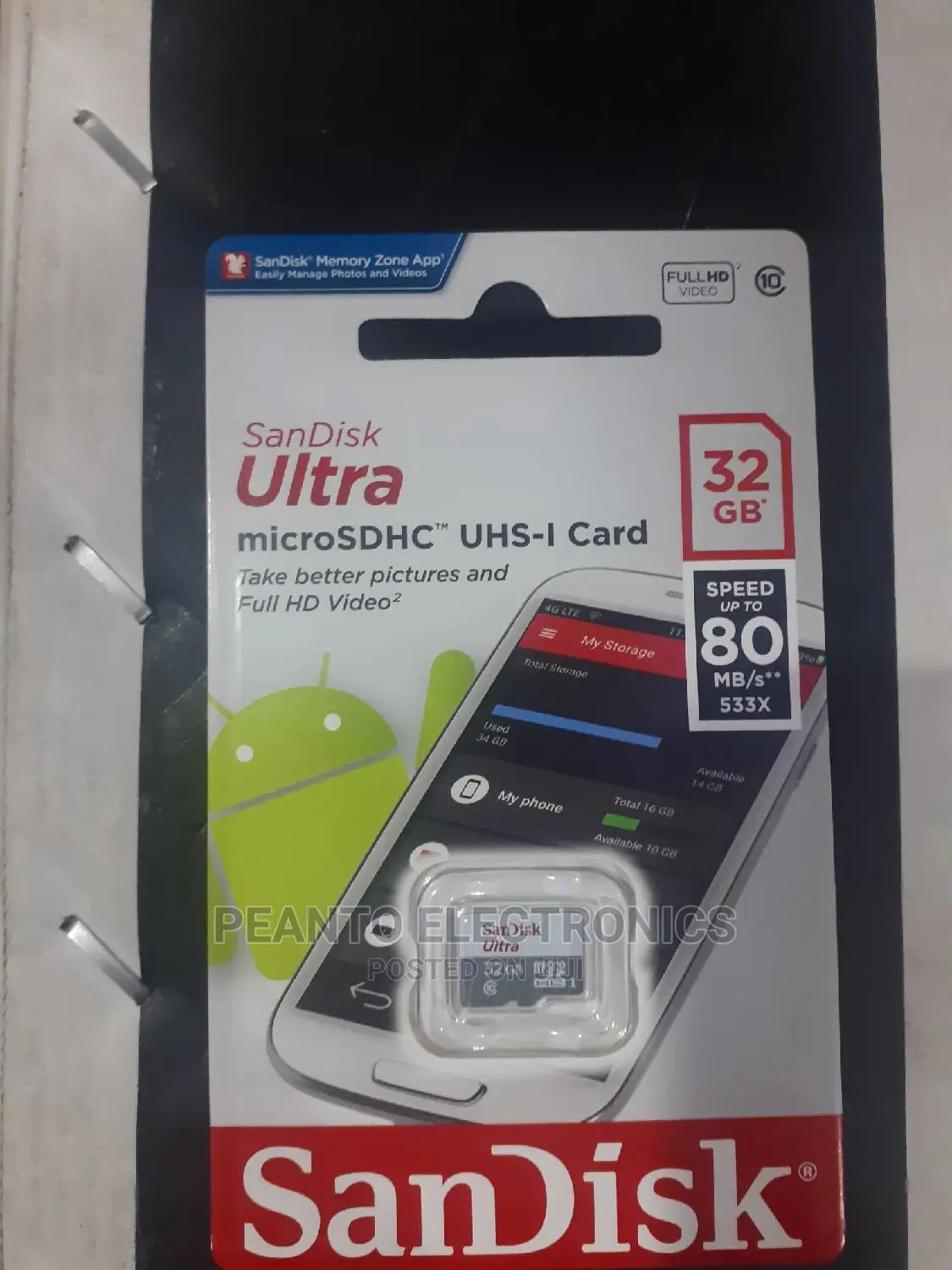 Sandisk Ultra Memory Card