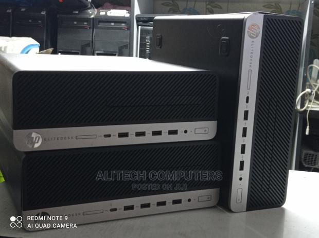 Desktop Computer HP EliteDesk 705 G3 4GB AMD A10 HDD 500GB - main view