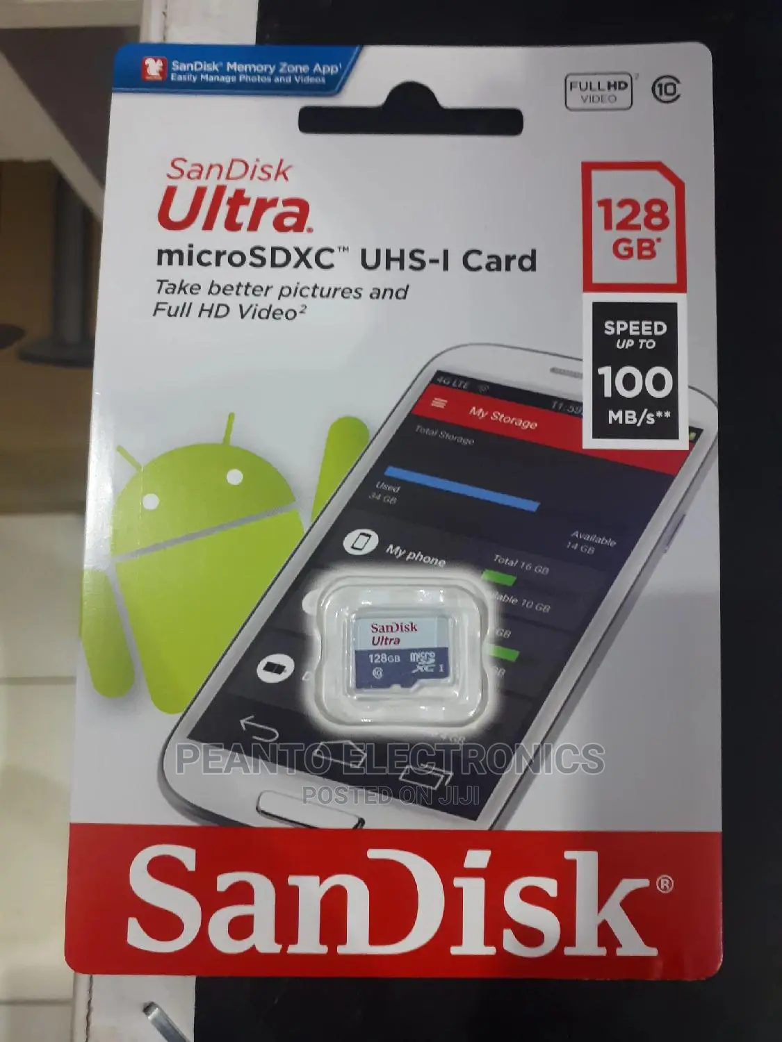 Sandisk Ultra Microsdxc Uhs-1 Card