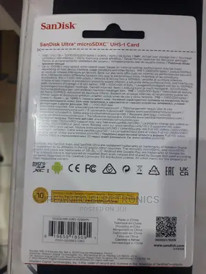 Sandisk Ultra Microsdxc Uhs-1 Card