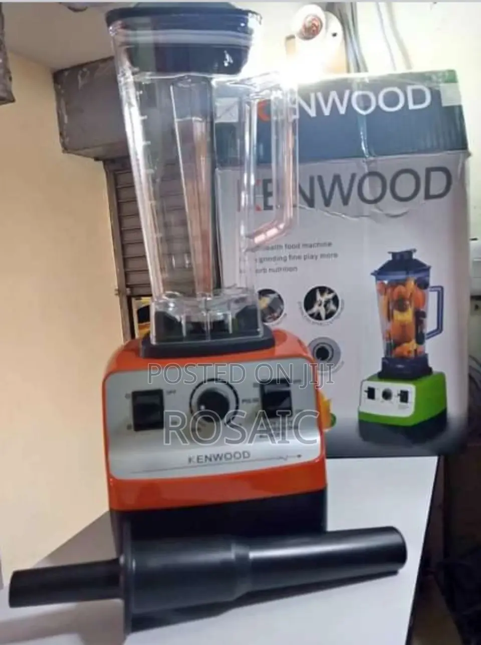 Red Kenwood Commercial Blender