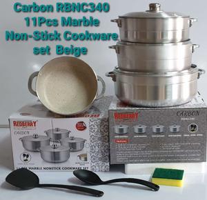 Marble Nonstick Cookware Set-11 Pieces - thumbnail 2