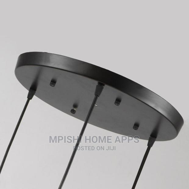 3pcs Metal Cage Pendant Lights - thumbnail 4
