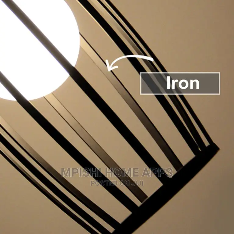 3pcs Metal Cage Pendant Lights