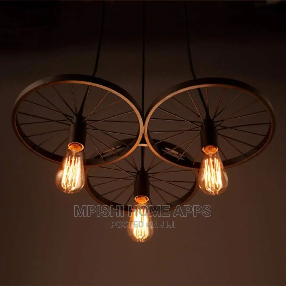 3pcs Wheel Shape Pendant Lights