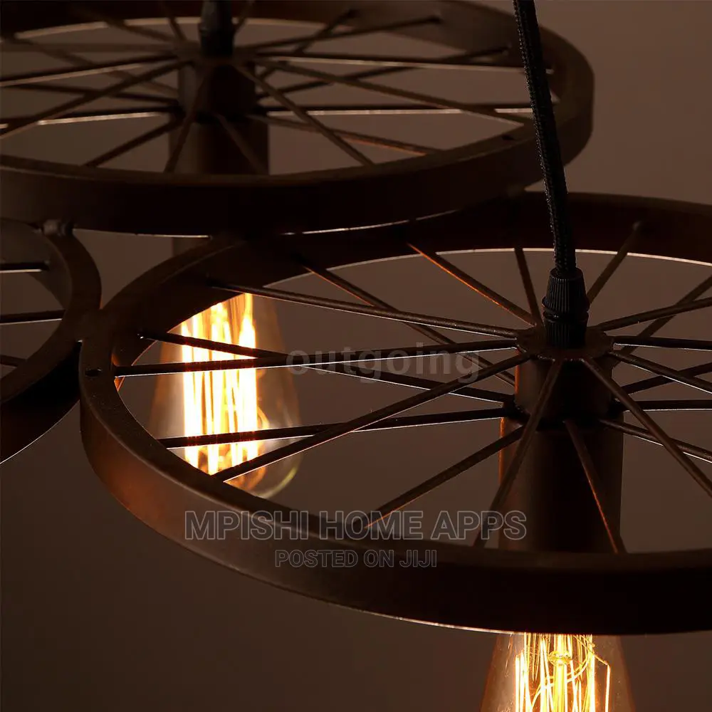 3pcs Wheel Shape Pendant Lights