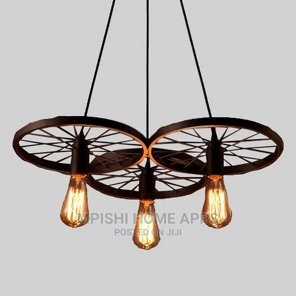 3pcs Wheel Shape Pendant Lights