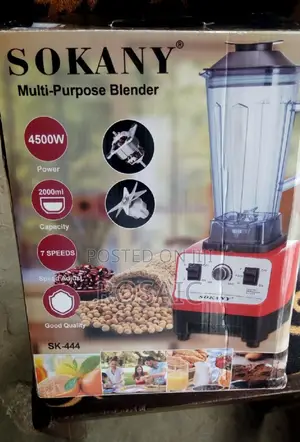 2.0 Litres Sokany Commercial Blender