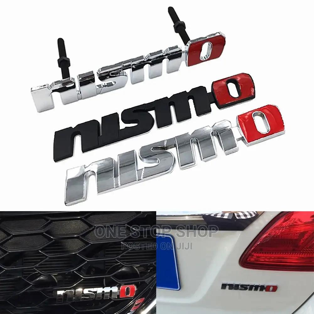 Nismo Letter Car Styling Metal Sticker