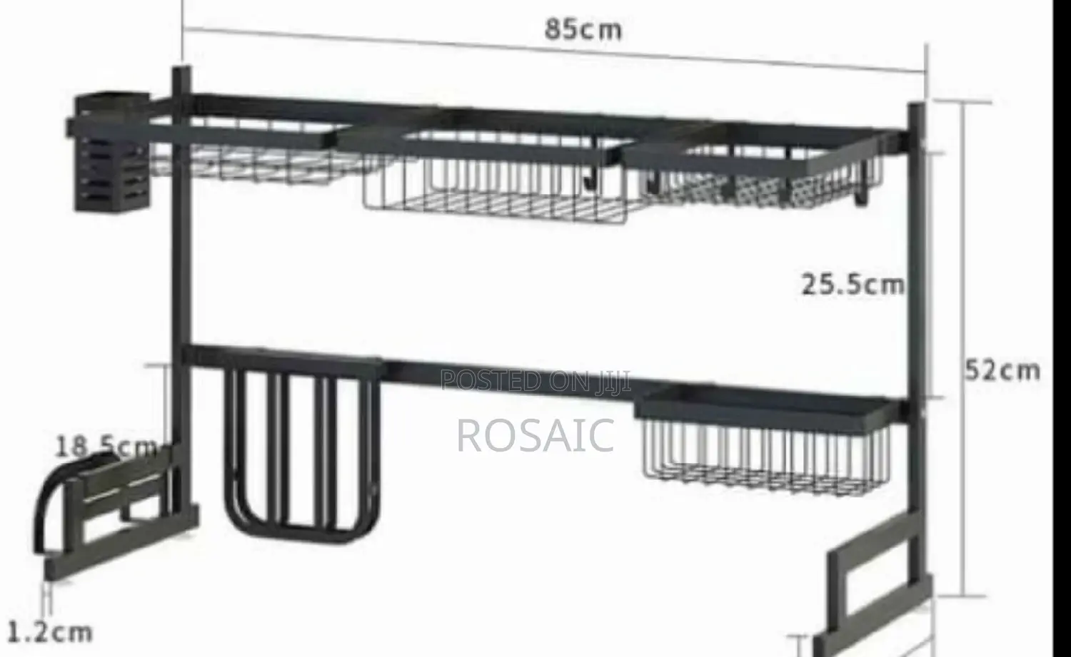 Over the Sink Dish Drainer