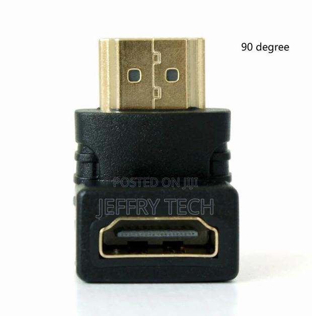HDMI 270 Degree Right Angle Adapter Gold Plated High Speed H
