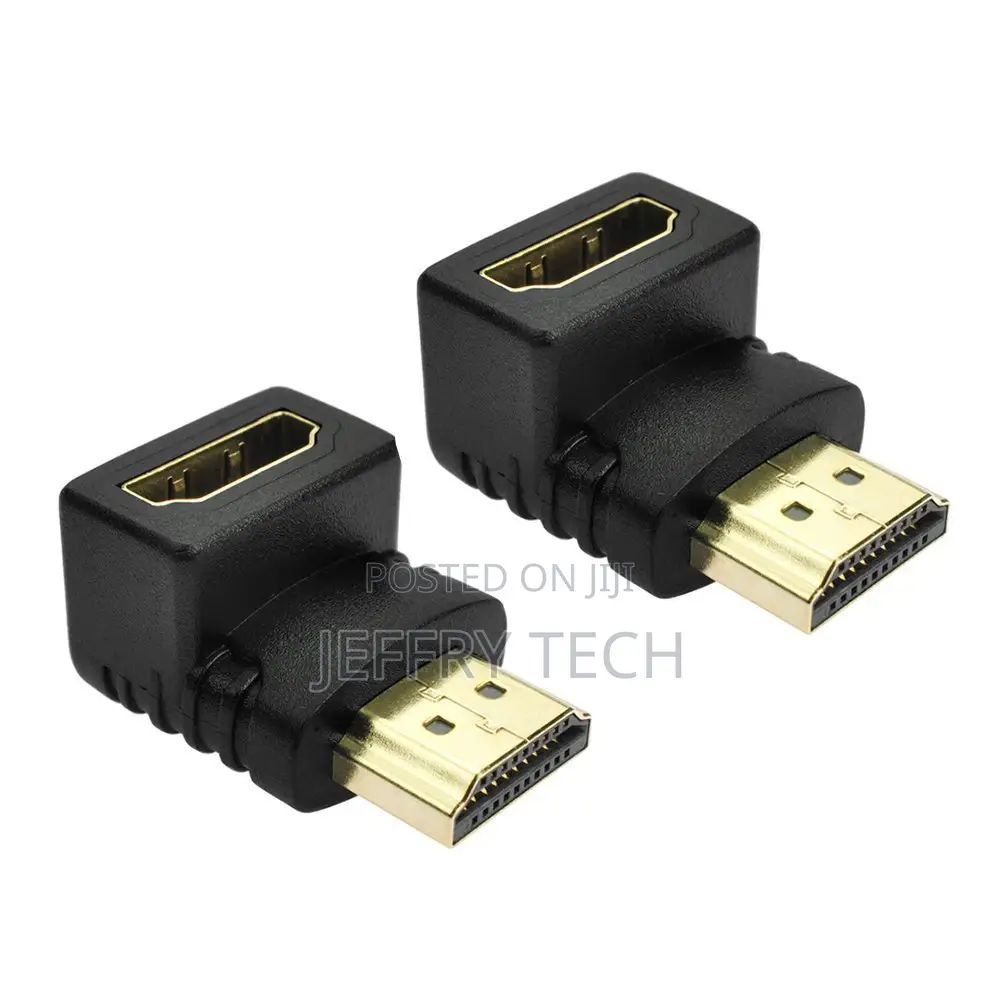 HDMI 270 Degree Right Angle Adapter Gold Plated High Speed H