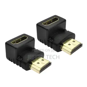 HDMI 270 Degree Right Angle Adapter Gold Plated High Speed H