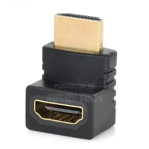 HDMI 270 Degree Right Angle Adapter Gold Plated High Speed H